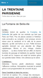Mobile Screenshot of latrentaineparisienne.com